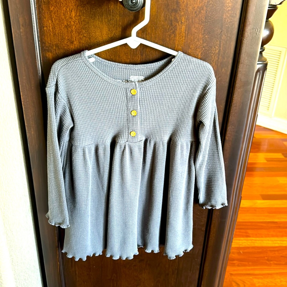 Gray toddler dress